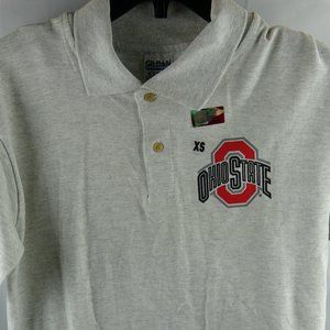 Nike Ohio State Buckeyes - White Polo Shirt (XS)